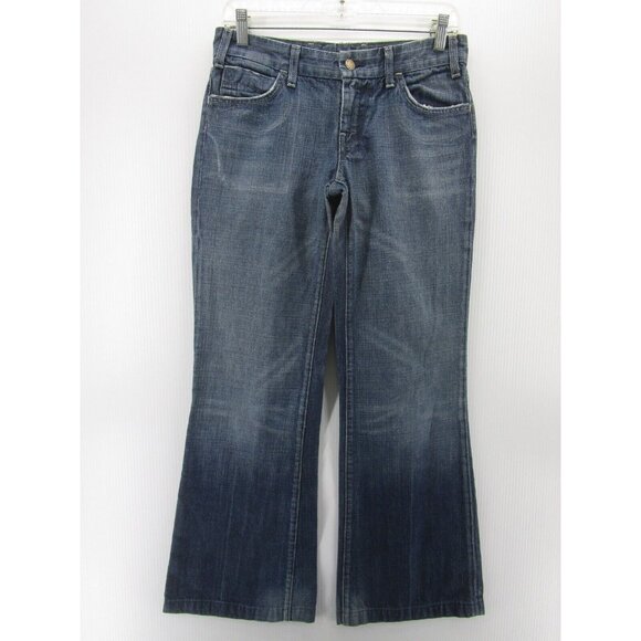 Citizens Of Humanity Jeans 29 Flared Bell Bottoms Denim Jerome Dahan - Picture 1 of 13